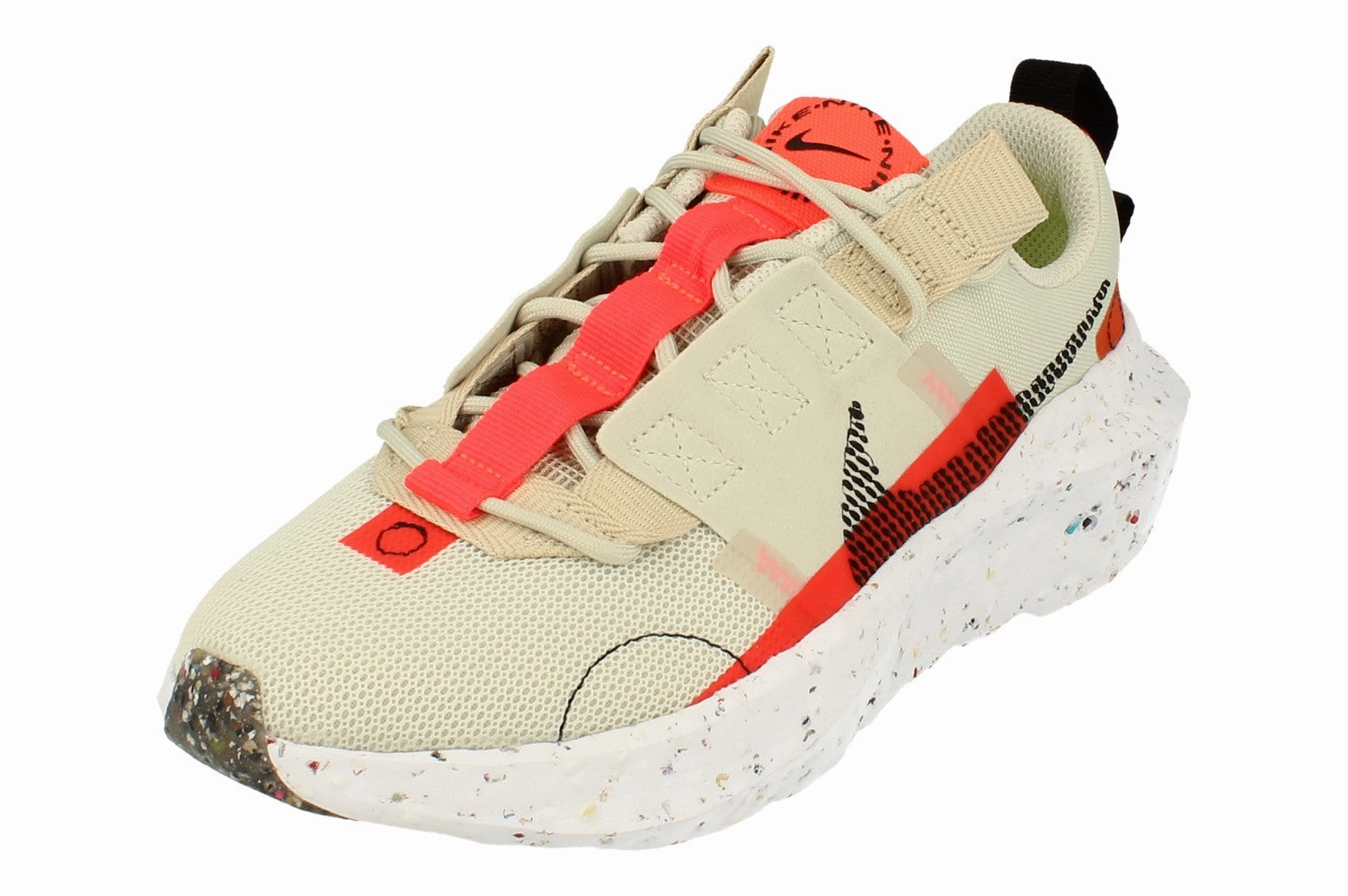 casual appearance running with a gum rubber outsole Nike Womens Crater Impact CW2386 003