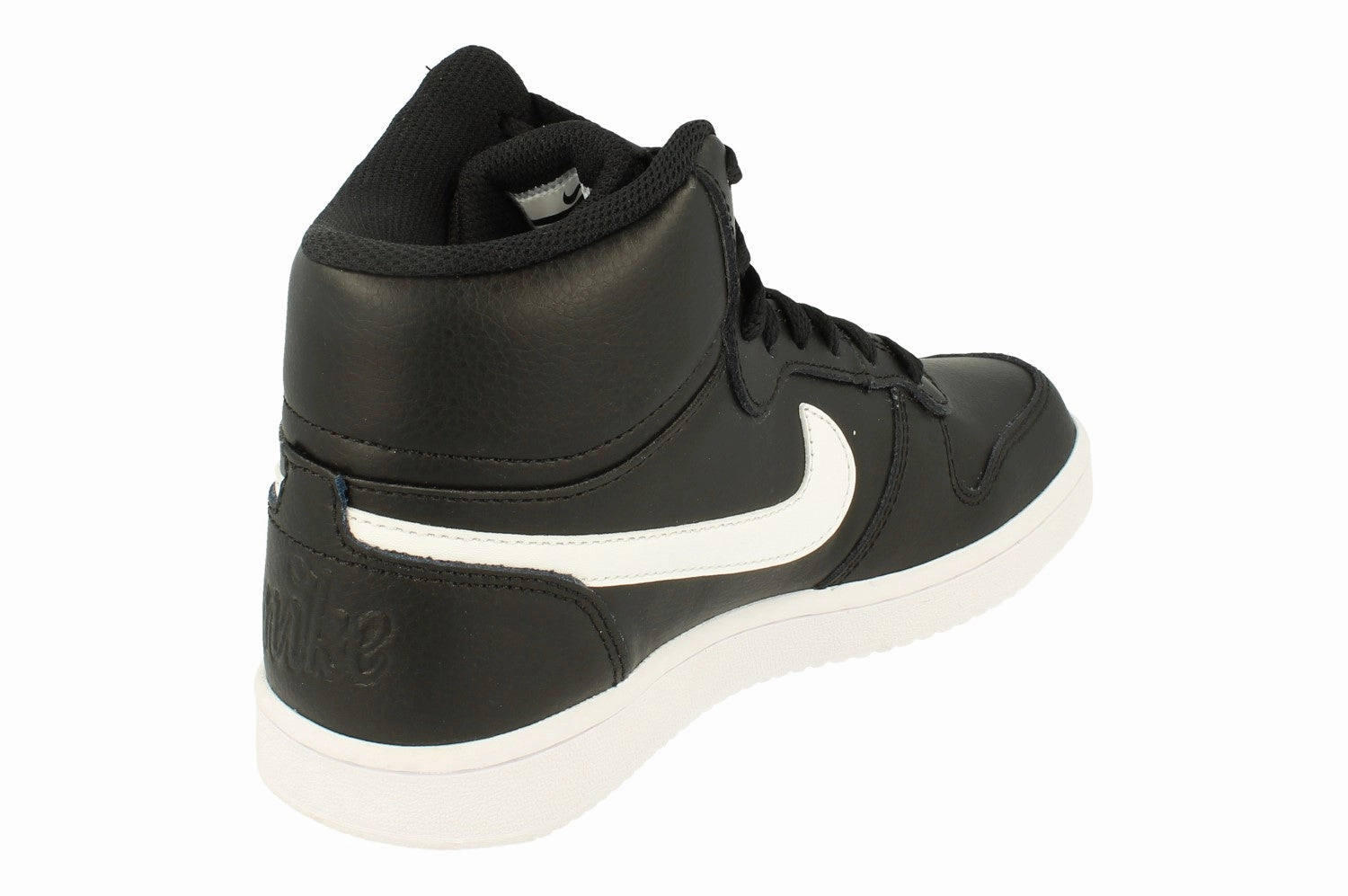 Nike Womens Ebernon Mid Trainers AQ1778 001 zip - up shoes