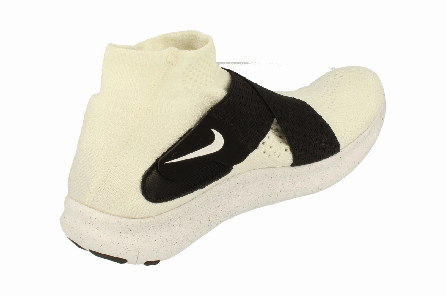 running with a high - top design Nike Womens Free RN Motion Fk 2017 Gyakusou 883290 100