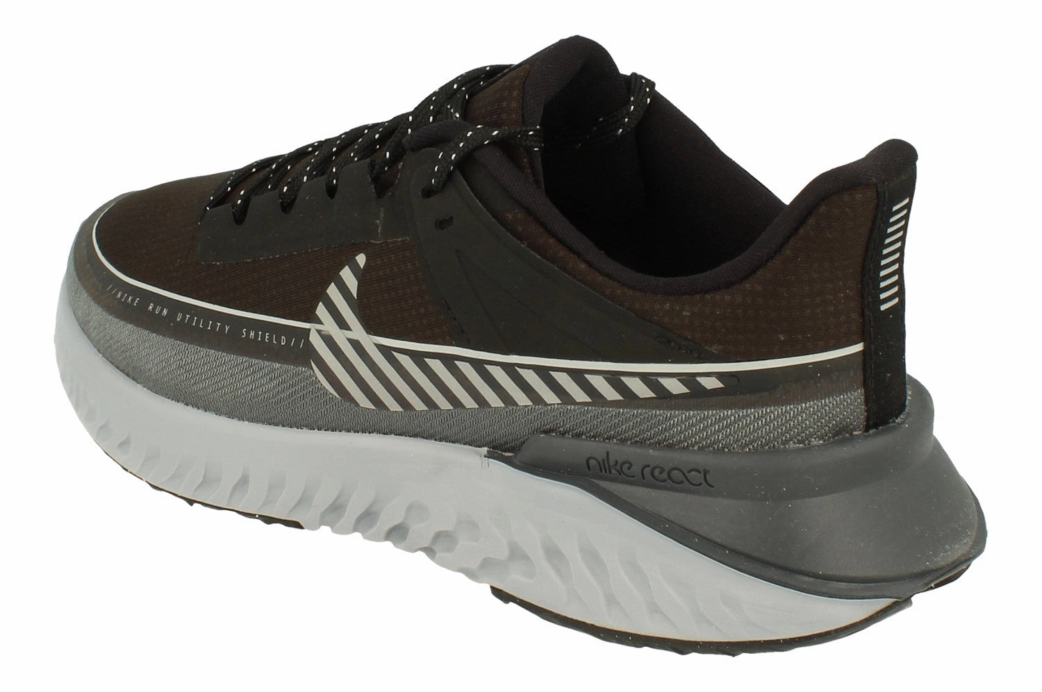 Nike Womens Legend React 2 Shield BQ3383 001 environmentally - conscious nicely colored