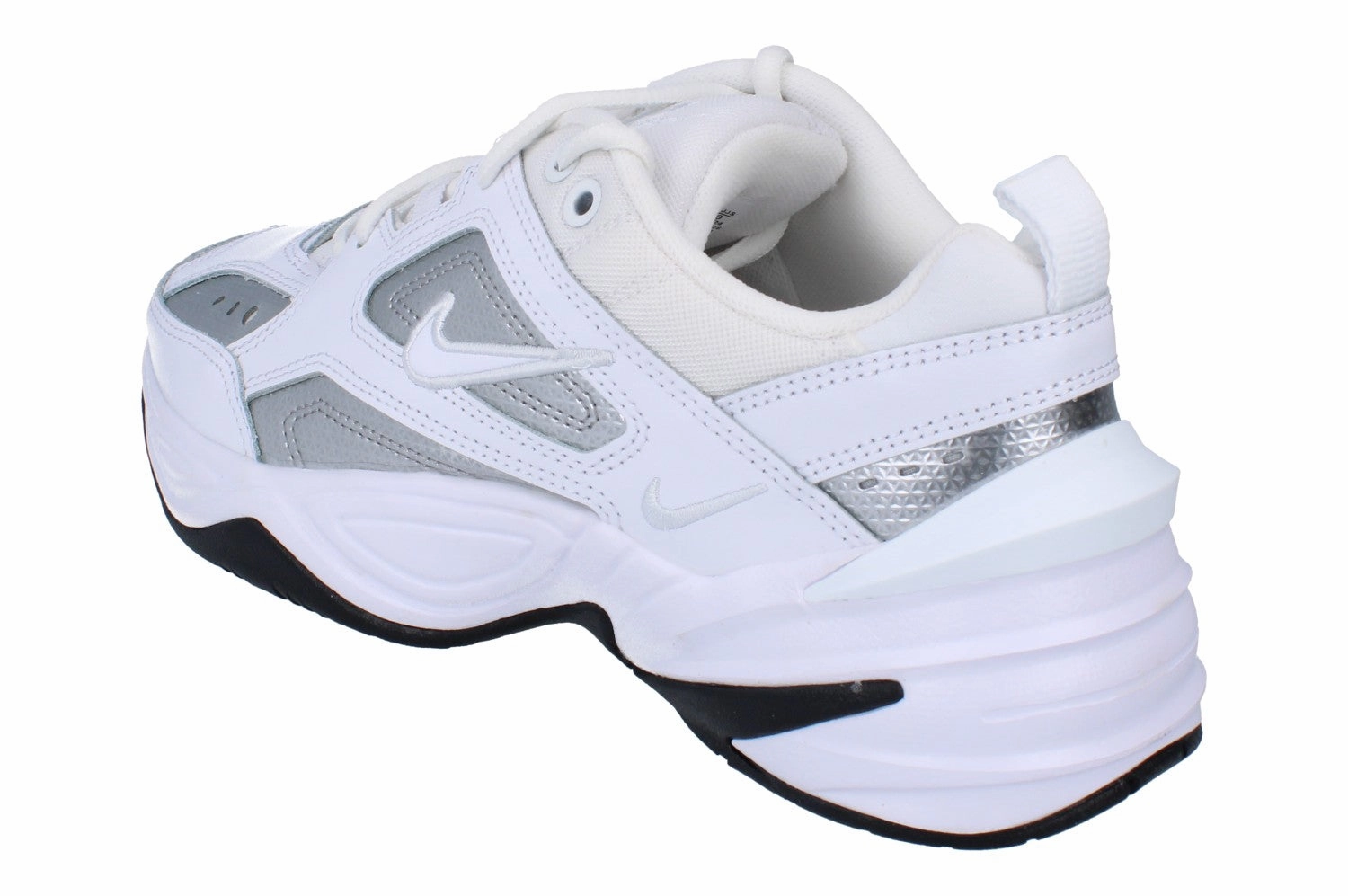 matte running option cushioned - sole shoes Nike Womens M2K Tekno Essential Trainers CJ9583 100