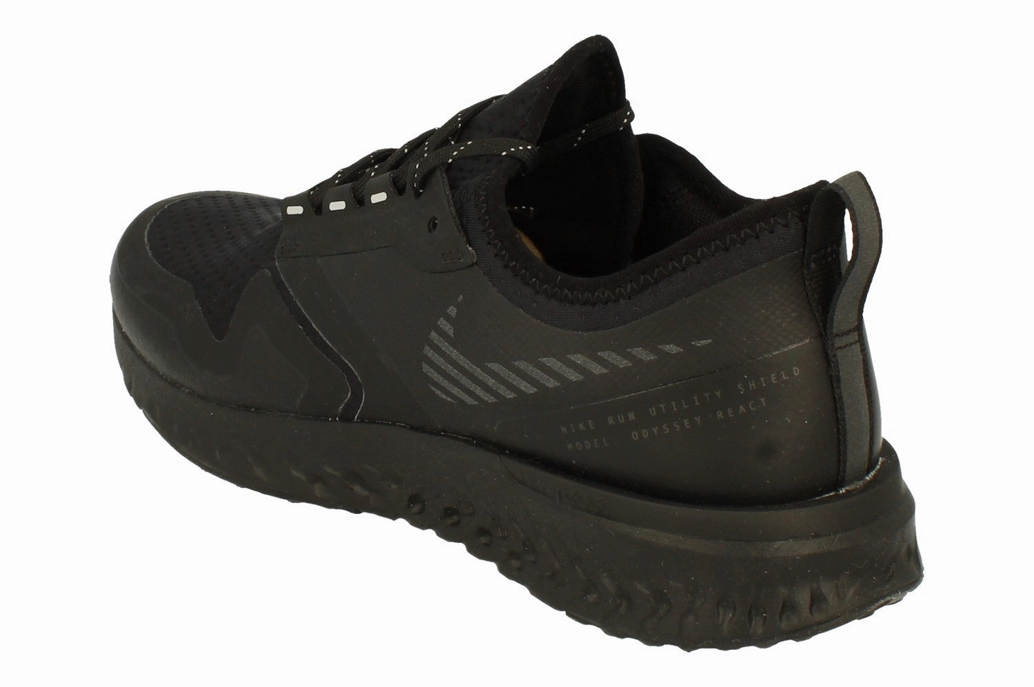 Nike Womens Odyssey React 2 Shield BQ1672 001 impact - protecting shoes