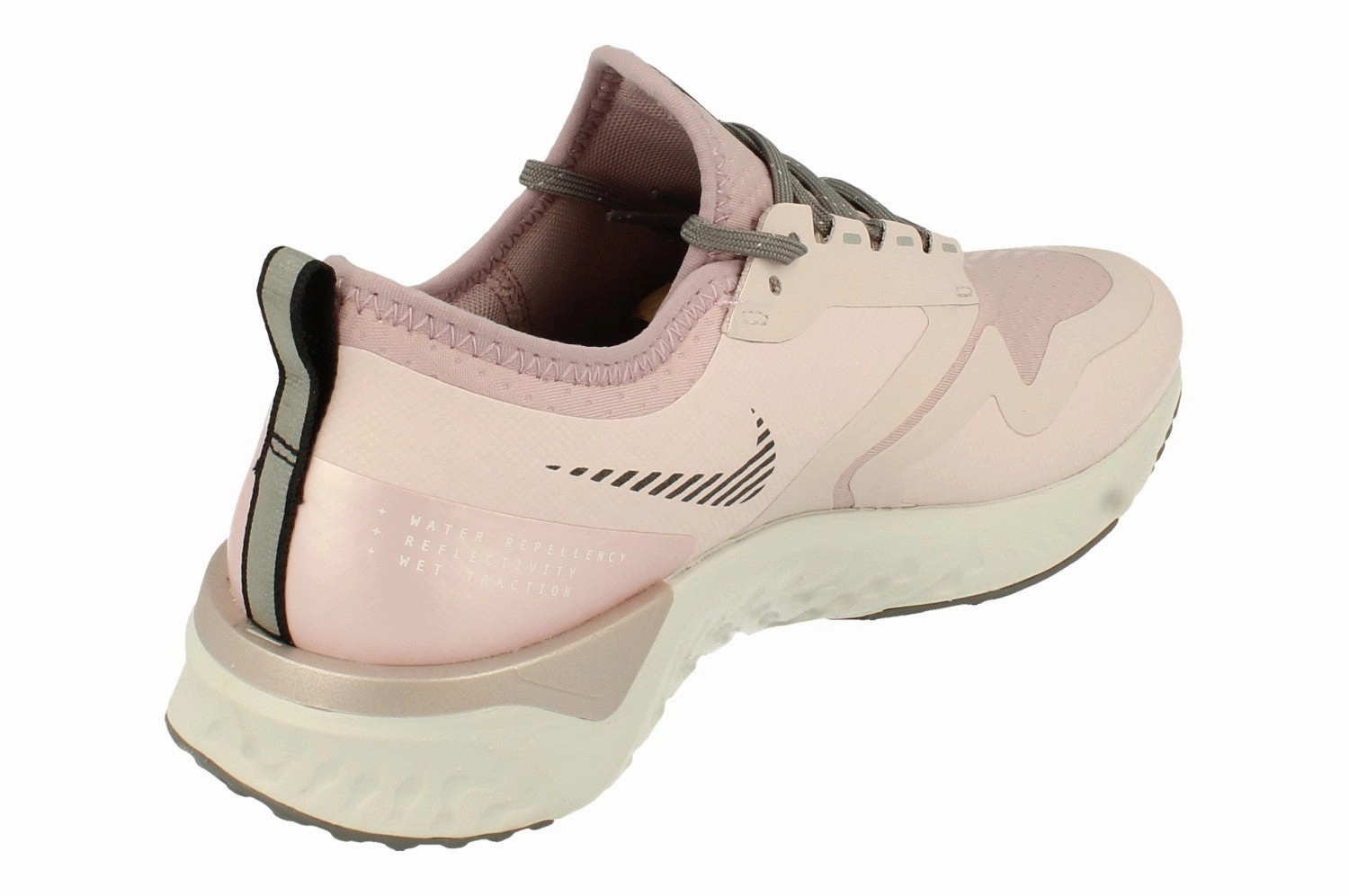 Nike Womens Odyssey React 2 Shield BQ1672 601 Concrete - running monochromatic running shoes