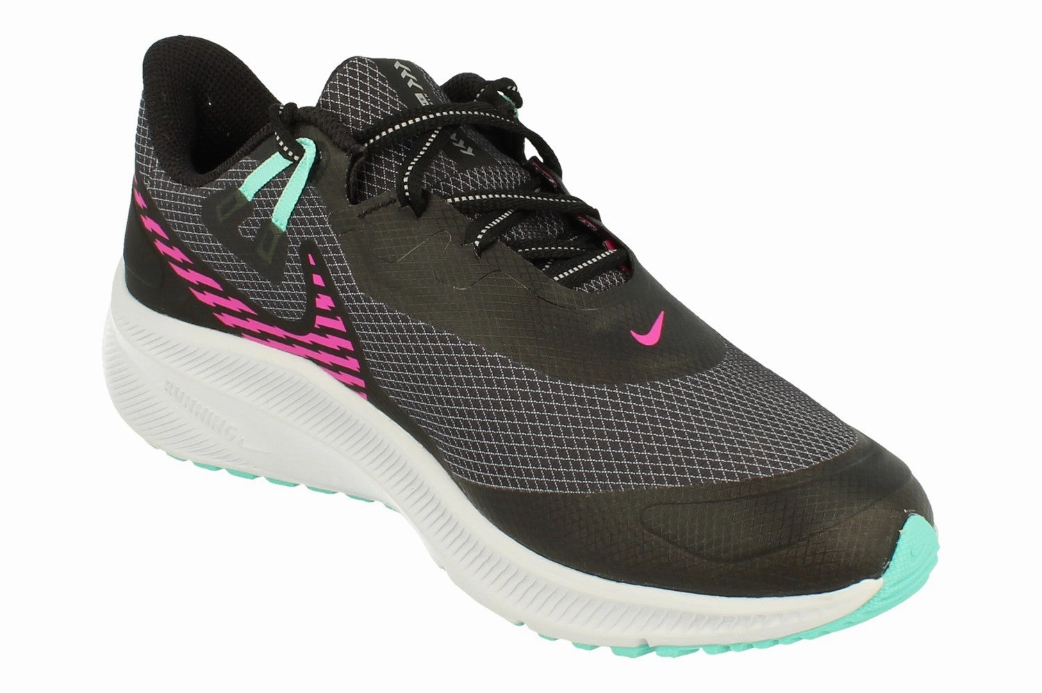 midfoot - support running gear Nike Womens Quest 3 Shield CQ8893 010