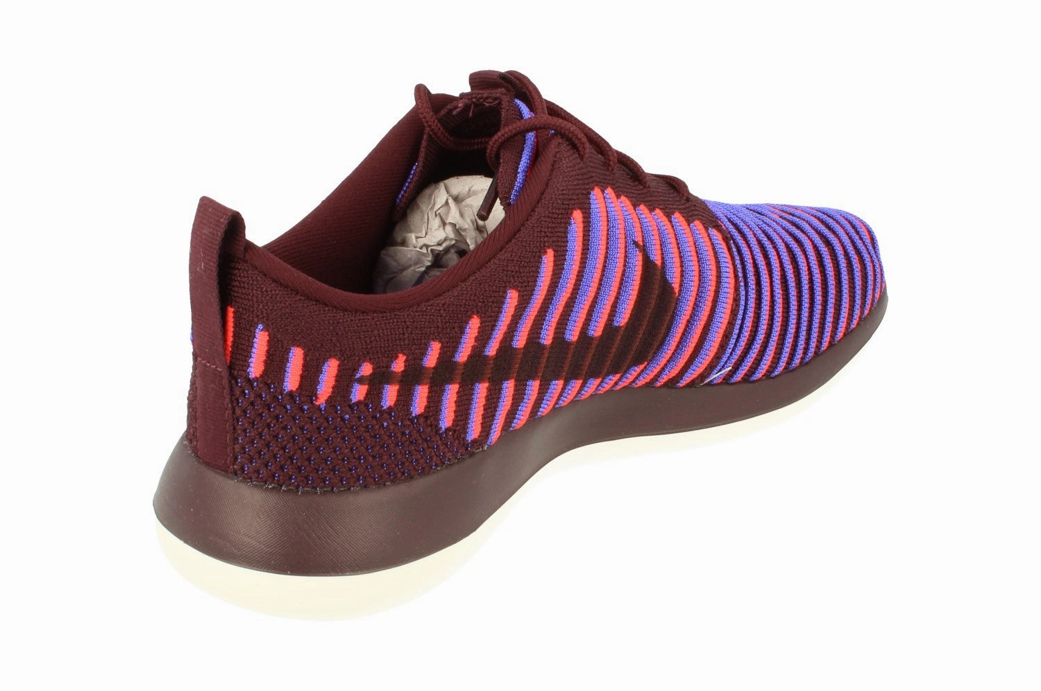 cushioned leather shoes Nike Womens Roshe Two Flyknit 844929 601