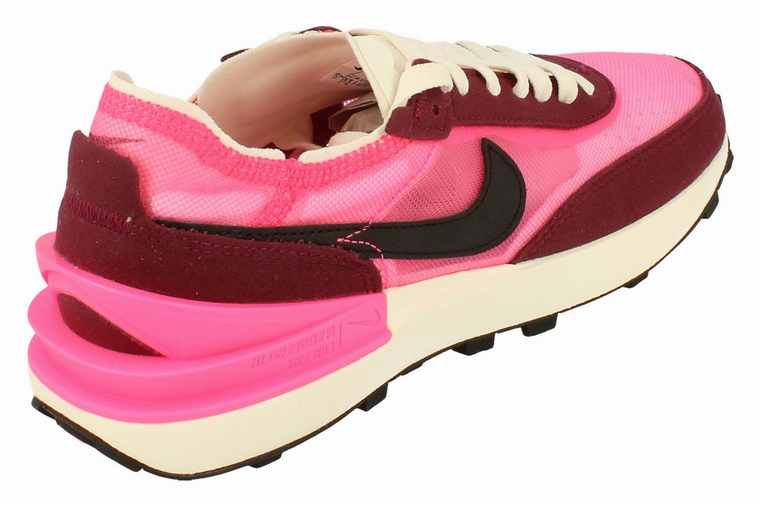 logo - buckled shoes Nike Womens Waffle One Trainers DQ0855 600