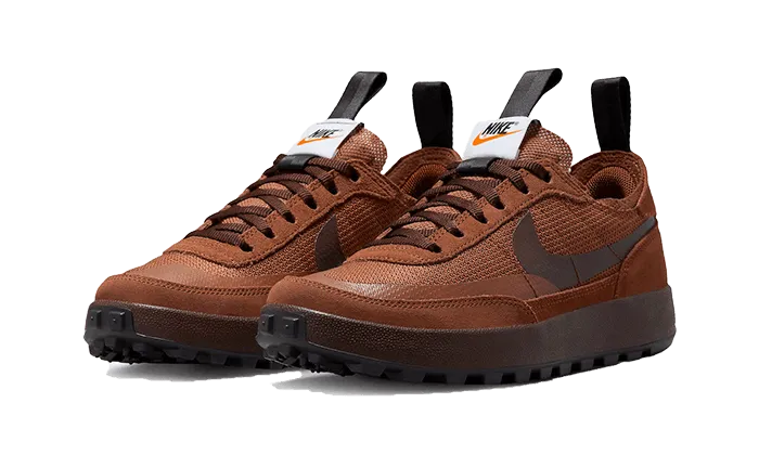 Nike NikeCraft General Purpose Shoe Tom Sachs Field Brown Pressure Relief Zones
