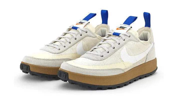leisure - time shoes printed - finish - design shoes NikeCraft Tom Sachs General Purpose Shoe Light Cream