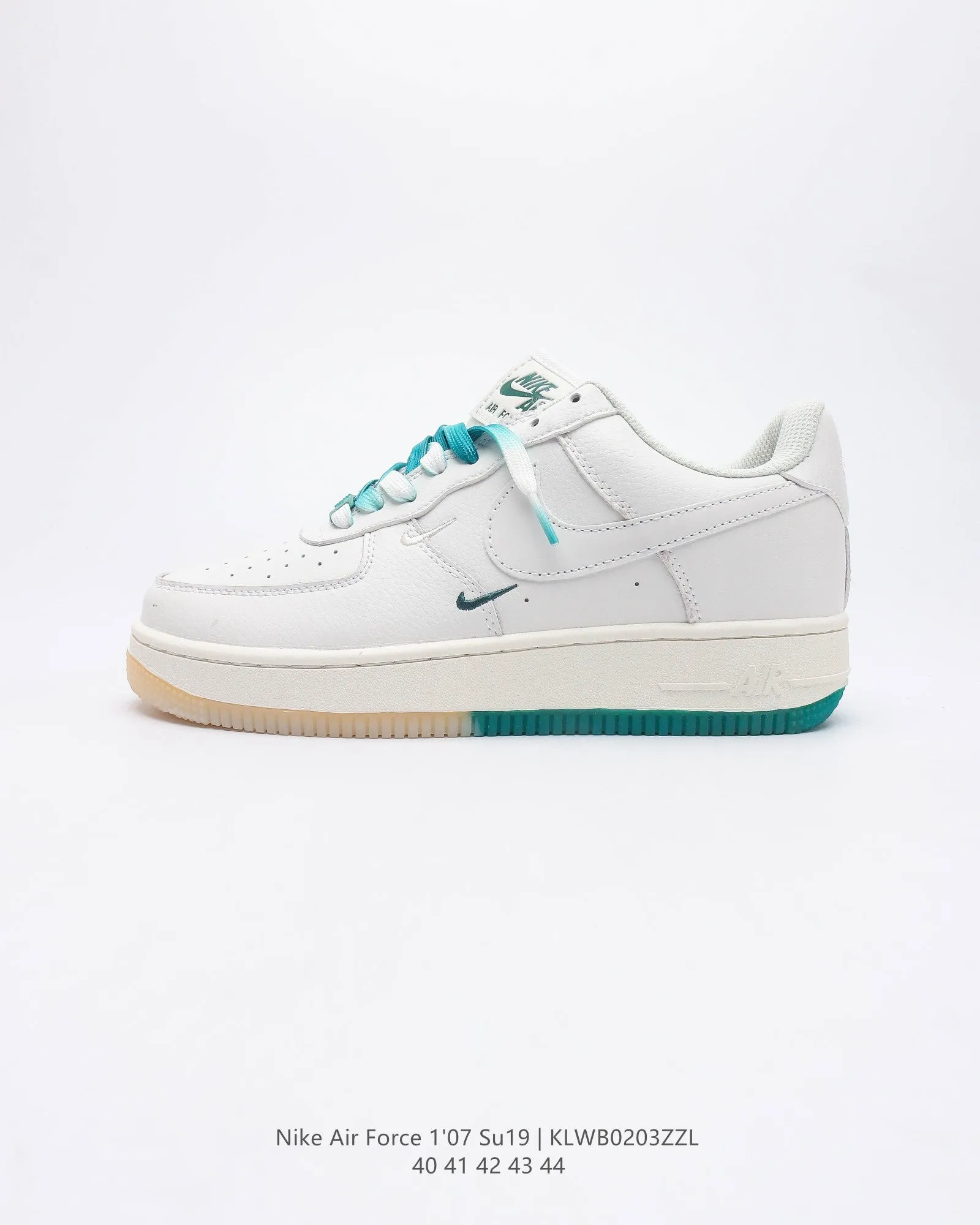 No Limits Anti Torsion System Nile Air Force 1 '07 Low White Green