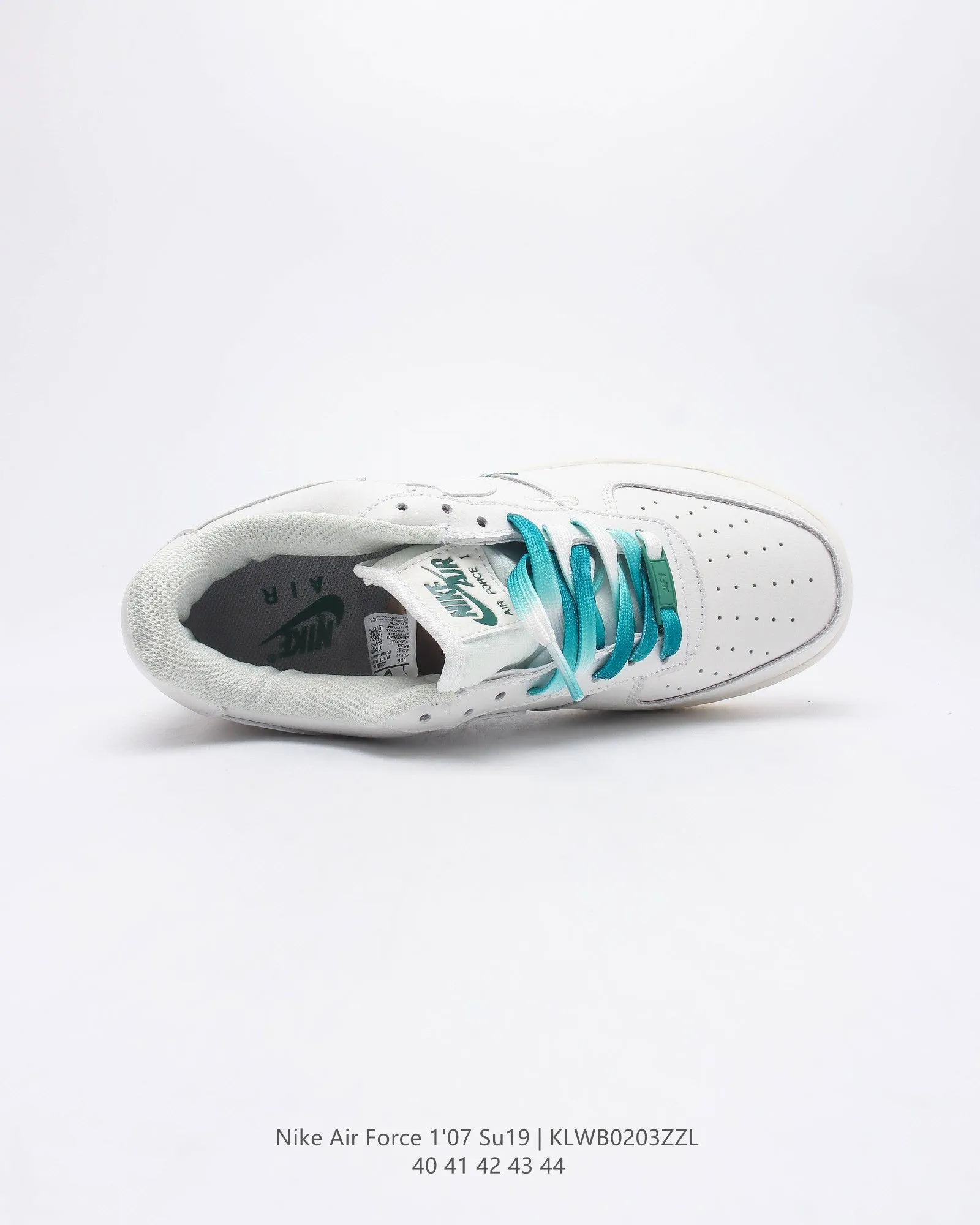 Nile Air Force 1 '07 Low White Green Urban Performance No Limits