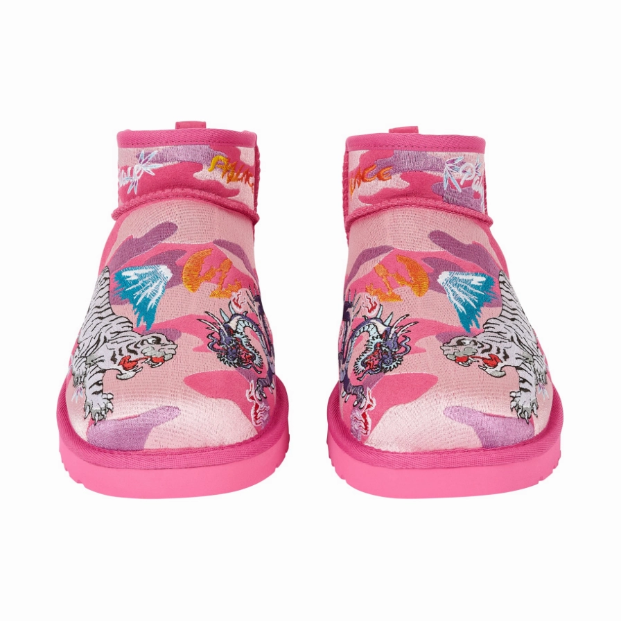 Cushioned Mood UGG Classic Ultra Mini Boot Palace Pink Camo