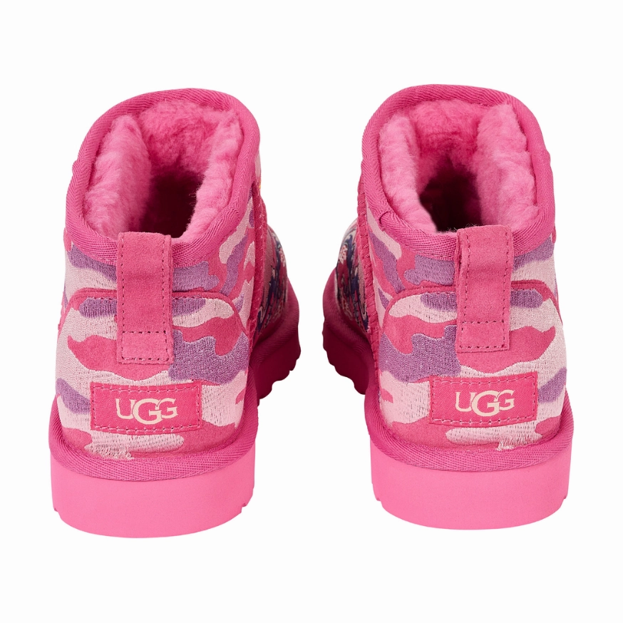 UGG Classic Ultra Mini Boot Palace Pink Camo Color Base