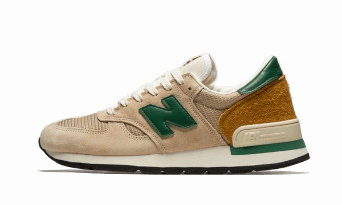 Gait Optimized New Balance 990 v1 Made In USA Tan Green