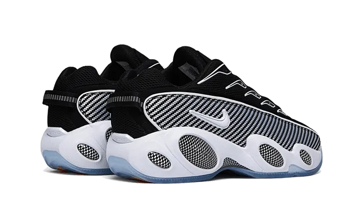 perforated upper shoes chunky - design shoes NOCTA Glide Black White