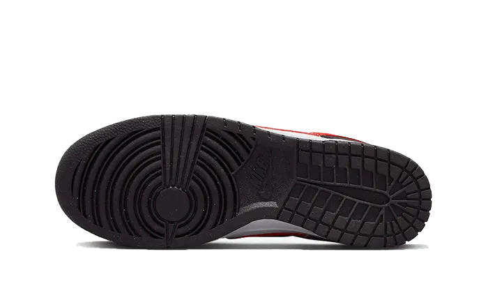 Dry Weather Running Dunk Low Black White Red