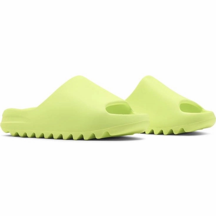 Quiet Adidas Yeezy Slide Glow Green