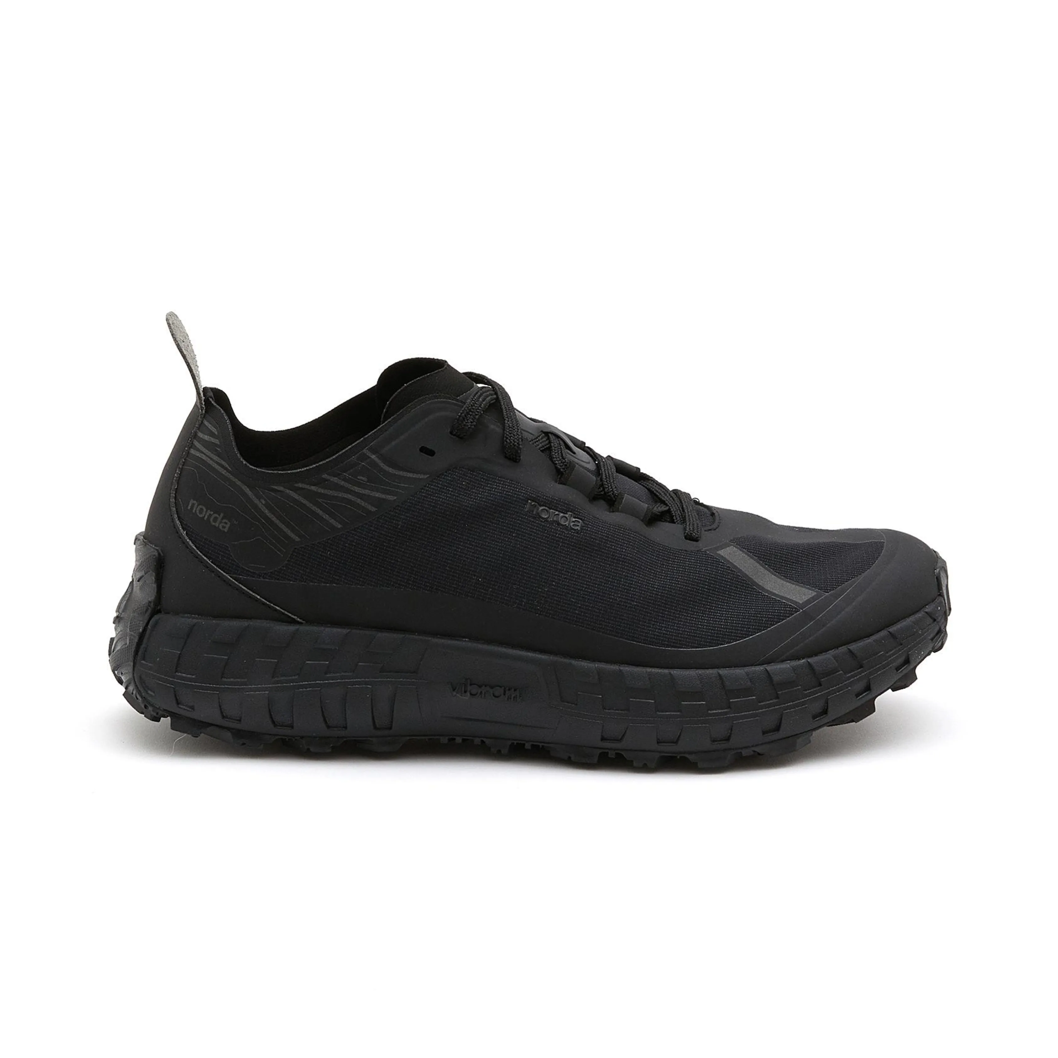 norda Men's 001 Core Trail Running Shoes (Stealth Black)