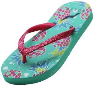 Norty Girls 11-4 Pineapple Flip Flop 22022A
