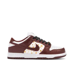 Nike SB Dunk Low Supreme Stars Barkroot Brown (2021) speed work shoe applicability reduced fatigue