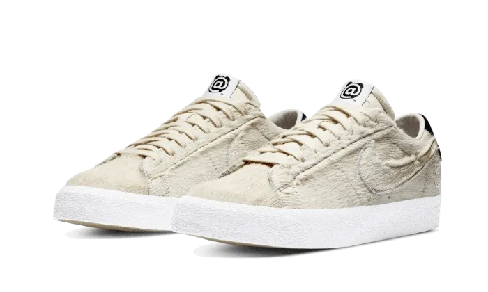 SB Blazer Low Medicom Toy (2020) durable shoes logo - laced shoes