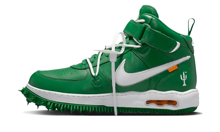 Nike Off-White Air Force 1 Mid SP Pine Green Calm Tones