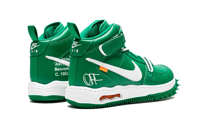 Off-White Air Force 1 Mid SP Pine Green professional quality