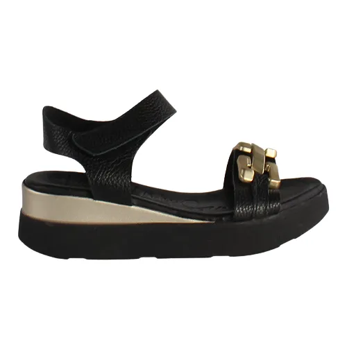 Oh! My Sandals Ladies  Platform Sandals - 5419 - Black