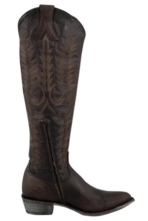 Old Gringo Women's Mayra Razz Cowgirl Boots - Chocolate