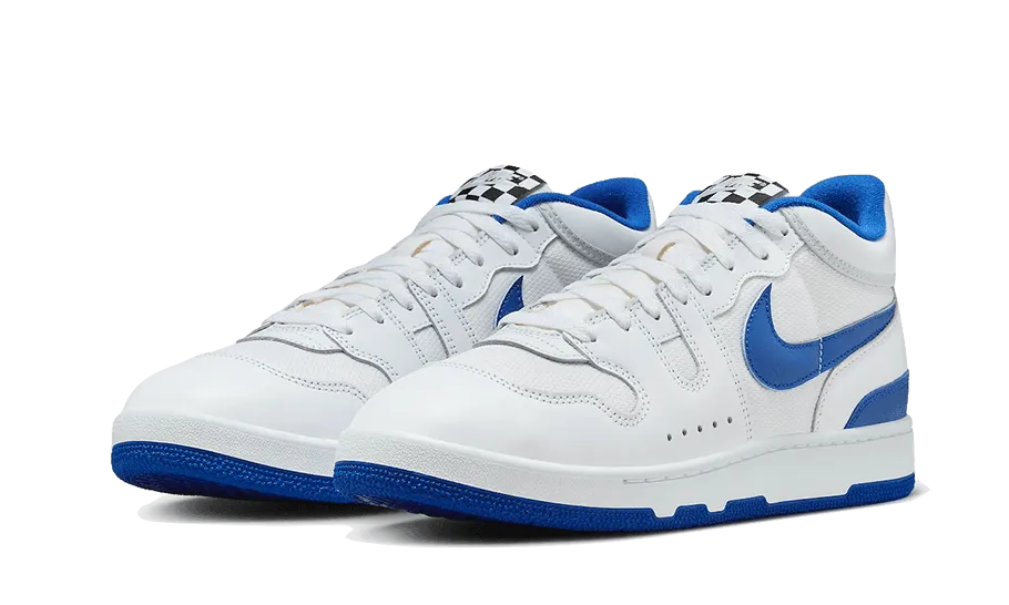 Mac Attack White Game Royal running in a wooden bridge area shoes running - goal
