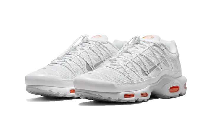 office workers' shoes rainy days Air Max Plus Utility White Safety Orange