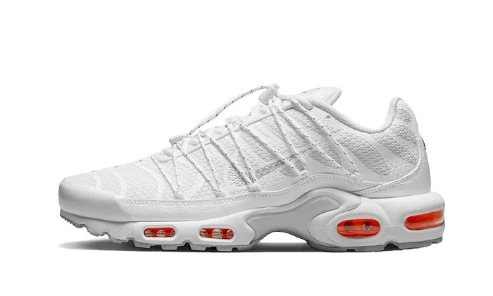 casual - wear mud - resistant shoes Air Max Plus Utility White Safety Orange