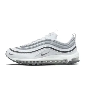 Nike Air Max 97 White Silver Grey Quick Move Abrasion Resistant Mesh