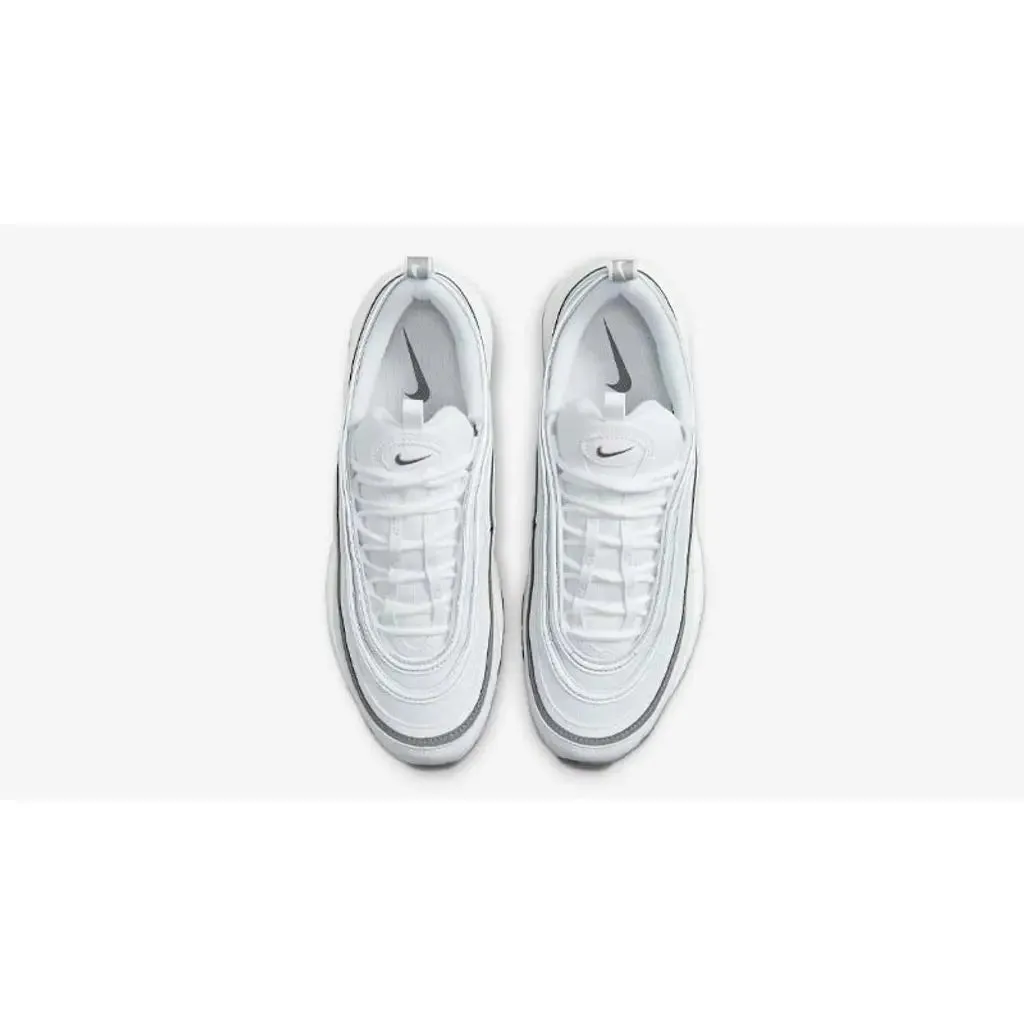 Nike Air Max 97 White Silver Grey Long-Distance Walking