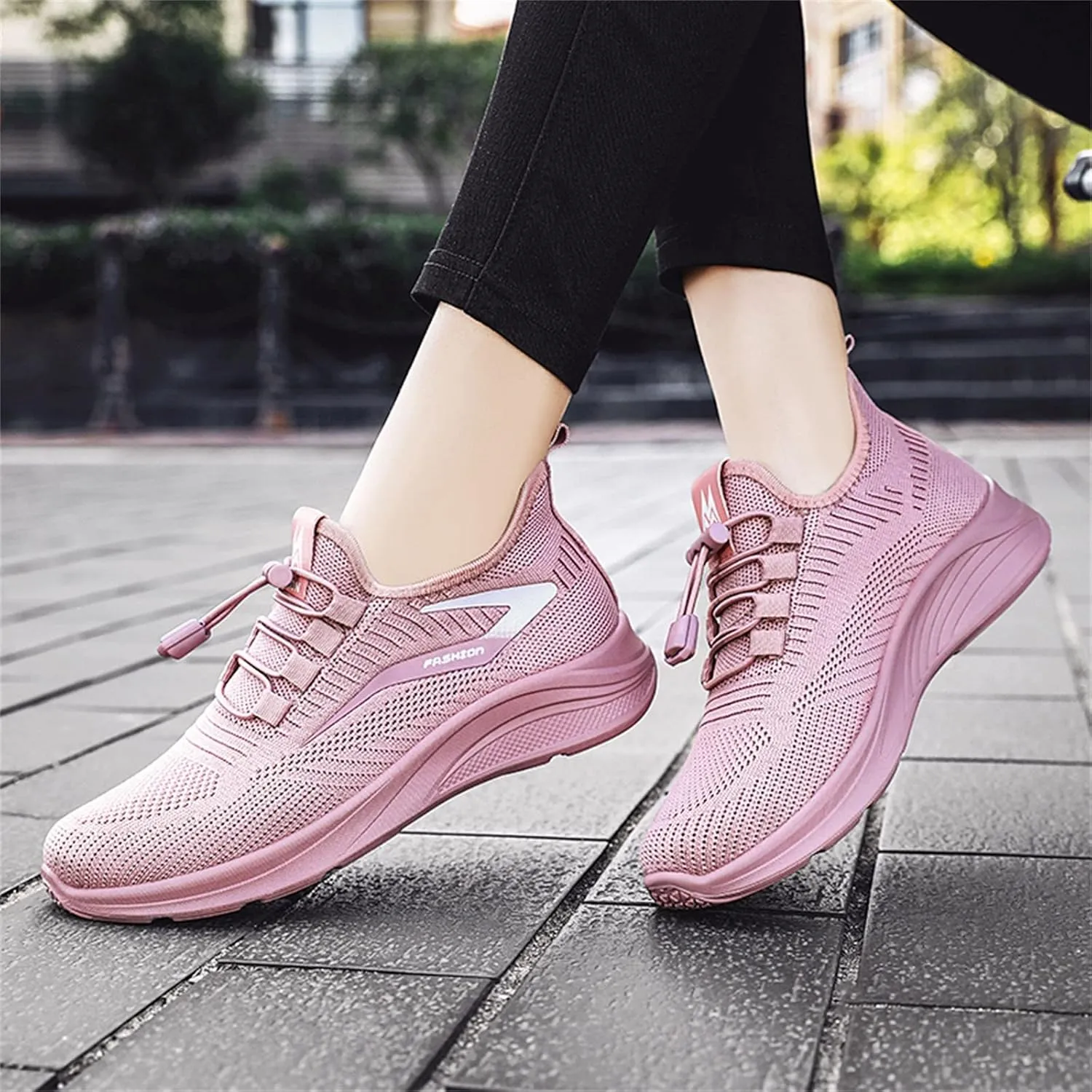 Orthopedic Shoes for Women Running Walking Fashion Strappy Volleyball Canvas Mesh Knit Sneakers Low Top Simple Wedge Shoes