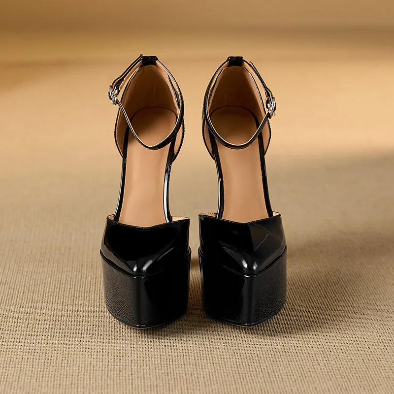 Ostranuxe Event Croctex Platform Heels
