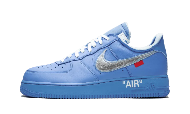 Nike Air Force 1 Low Off-White MCA University Blue Road Running