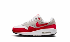 Supportive arch Nike Air Max 1 White University Red Enfant