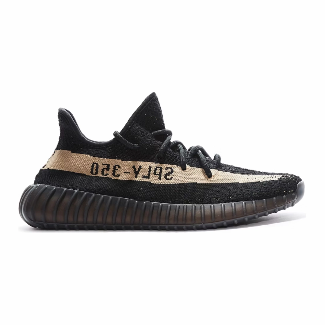 Timeless Edge Smooth Motion Adidas Yeezy Boost 350 V2 Core Black Green