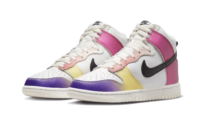 Dunk High Multi-Color Gradient lightweight - material - portability shoes sports essentials
