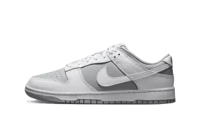 Dunk Low Retro White Grey left - foot shoe