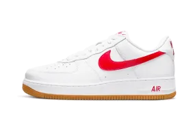 Slip   Resistant compacted - dirt running option Air Force 1 Low ??7 Color of the Month University Red Gum