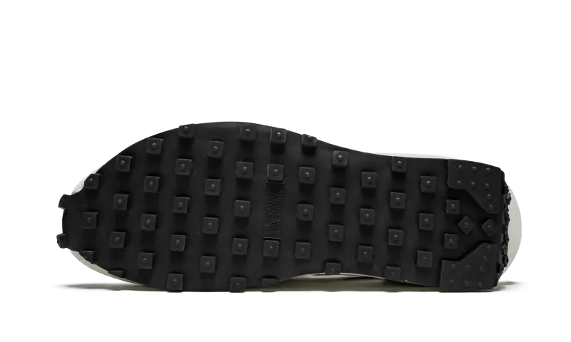 Cushioned Midsole Geometry Nike LD Waffle Sacai White Grey