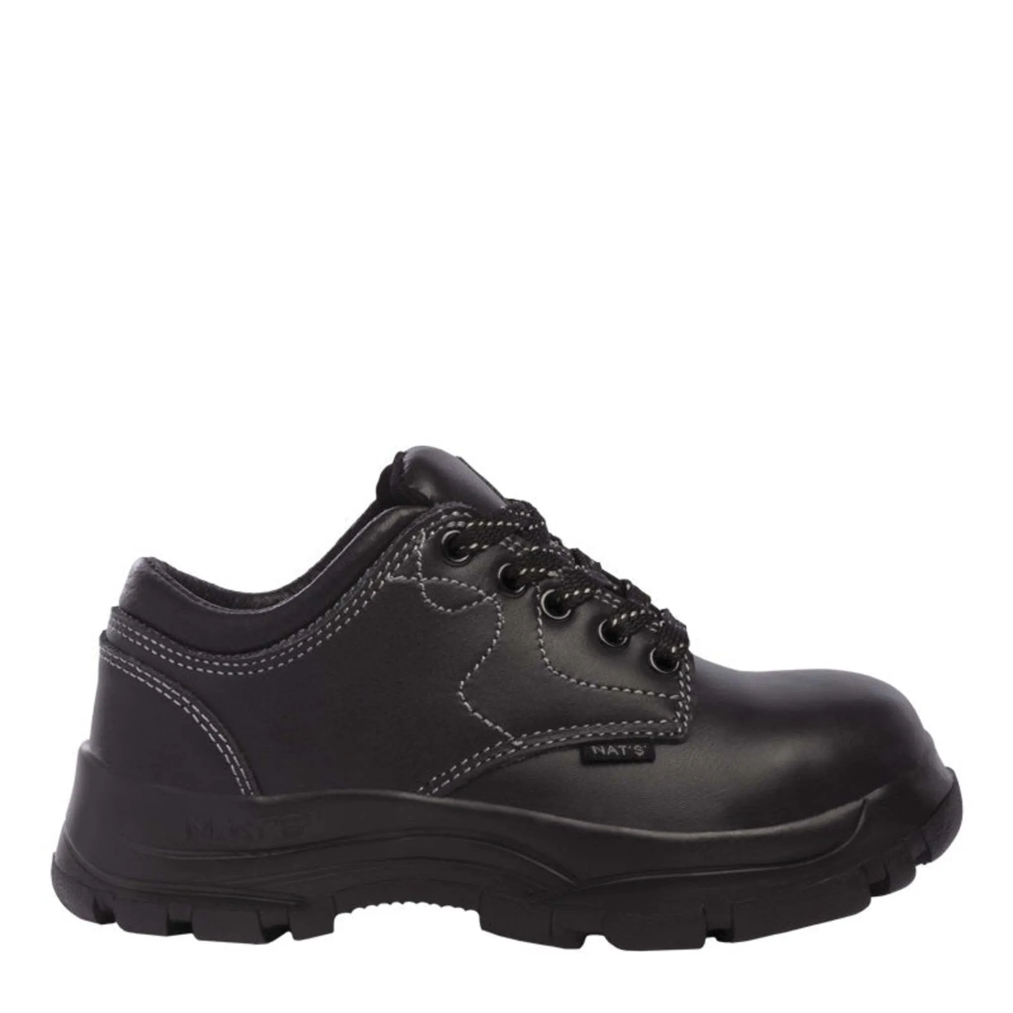 P&F Women's Safety Work Shoes PF607 CSA, Full Grain Leather, Lightweight Steel Toe, Puncture Resistant, Ultra Comfort, Anti-Bacterial Insoles | Sizes 7-11