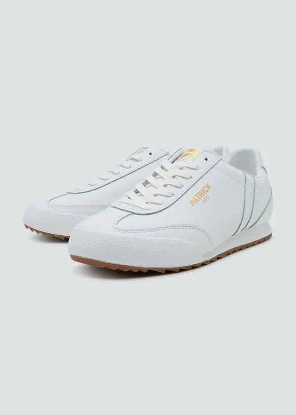 Patrick Rio Leather Trainers White/White - 1511