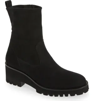 PAUL GREEN NEWBURY SUEDE WEDGE BOOTIES