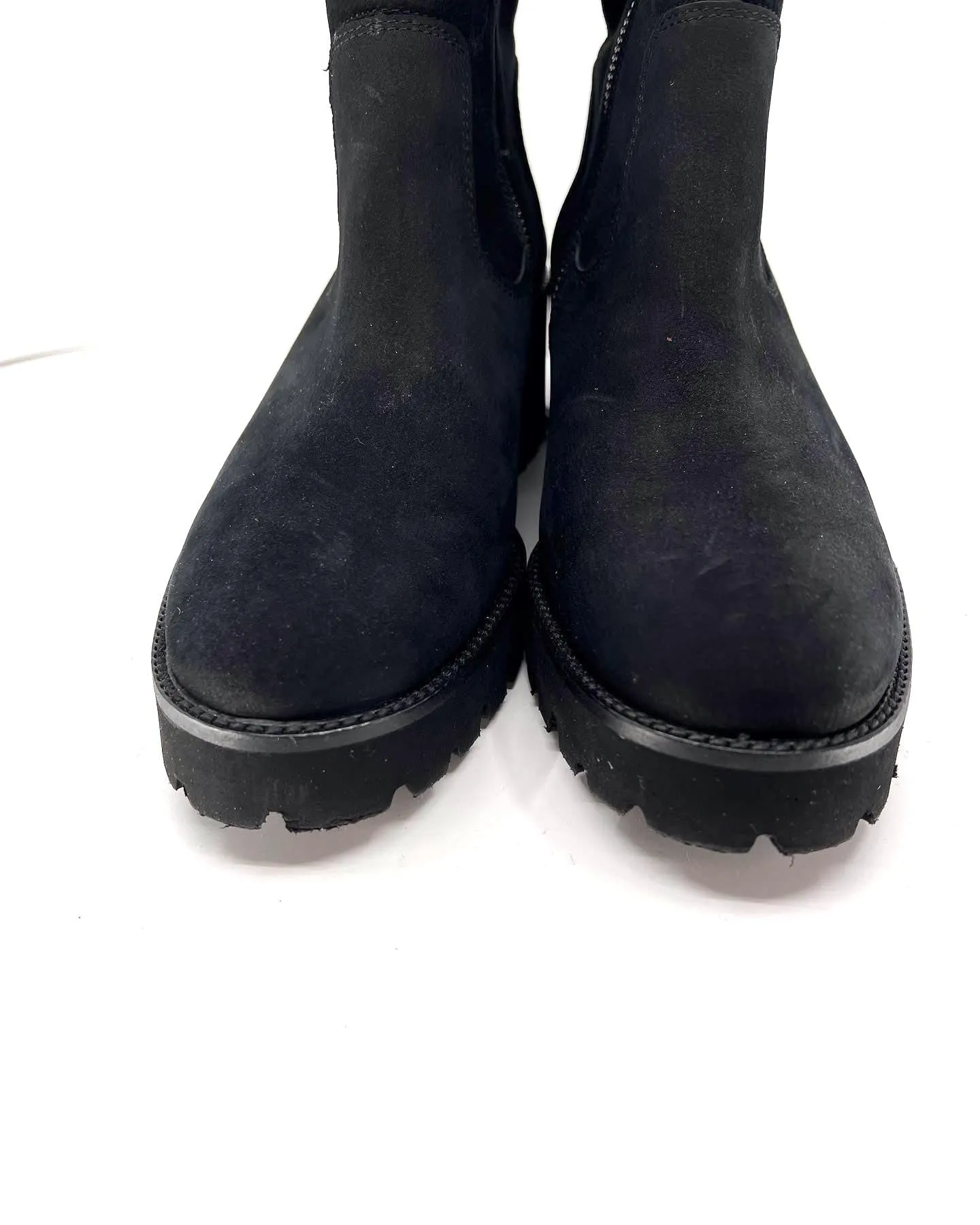 PAUL GREEN NEWBURY SUEDE WEDGE BOOTIES