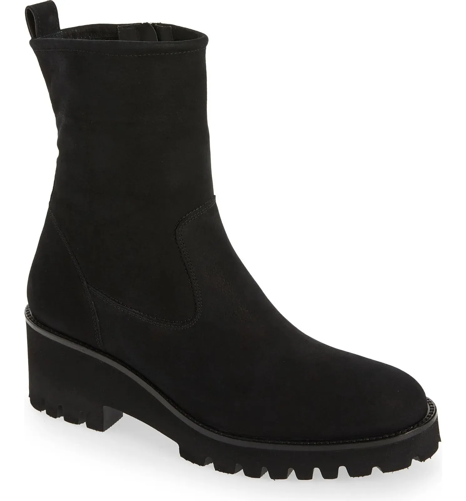 PAUL GREEN NEWBURY SUEDE WEDGE BOOTIES