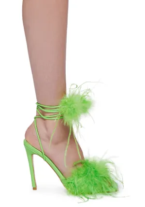 Penn Feather Heels- Green