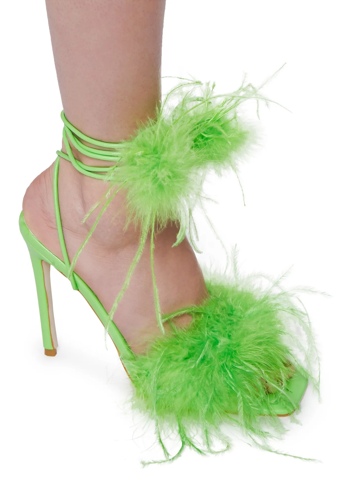 Penn Feather Heels- Green