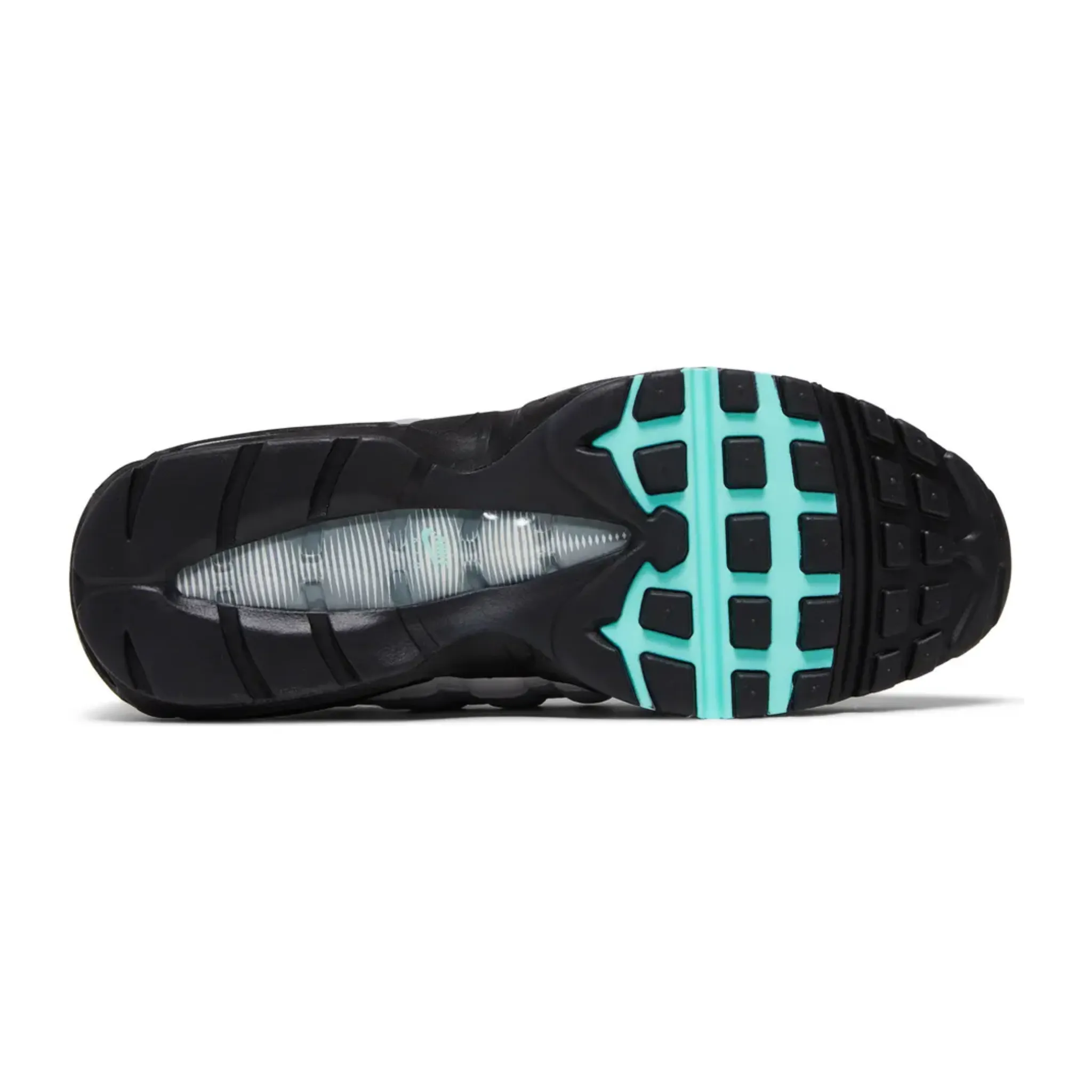 daily runner shoes stretchy flexibility Nike Air Max 95 Hyper Turquoise
